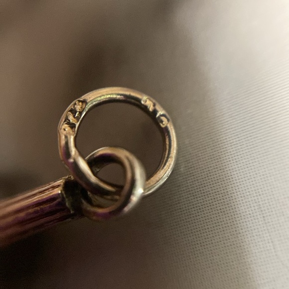 Sterling Silver Holy‎ Matrimony Cross Pendant Religious Charm 925 - Picture 3 of 3